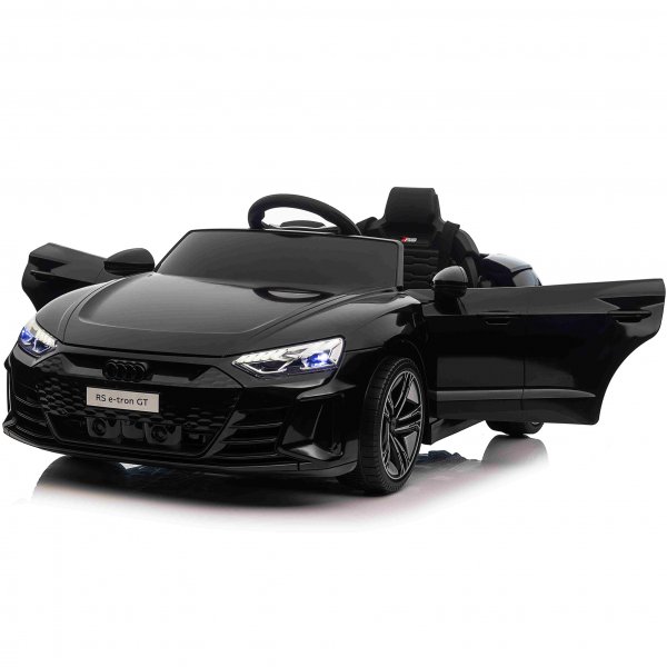 Lasten sähköauto Audi RS e-tron GT | 12V - 2x25W | 7Ah | Musta Lasten sähköauto Audi RS e-tron GT | 12V - 2x25W | 7Ah | Musta