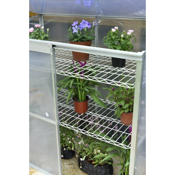 Kasvihuone parvekkeelle | Kanava muovi | Alumiinirunko