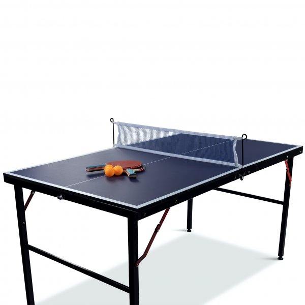 Mini pingispyt | Sislt verkon, 2 mailaa ja palloa | Kokoontaitettava