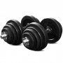 Ksipainot 2x15kg sdettv paino | Tydellinen kotikyttn | Radan juoksija