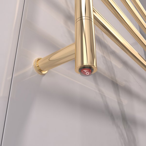 Suuri sähköinen pyyhekuivain 63x55x12,5cm | 9007 | Kulta Suuri sähköinen pyyhekuivain 63x55x12,5cm | 9007 | Kulta