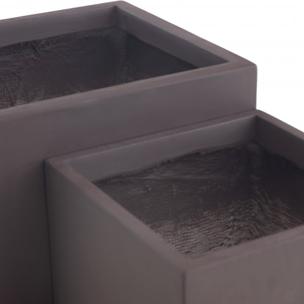 Kuituvahvisteiset ulkoruukut - Tummanruskea - 2 kpl Kuituvahvisteiset ulkoruukut - Tummanruskea - 2 kpl