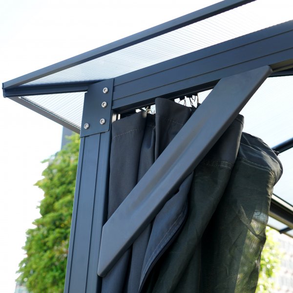 Paviljonki premium 4x3m | Katto kanavamuovia