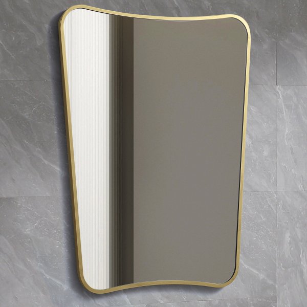 Peili pyöristetyillä muodoilla - TIFFANY GOLD Peili pyöristetyillä muodoilla - TIFFANY GOLD