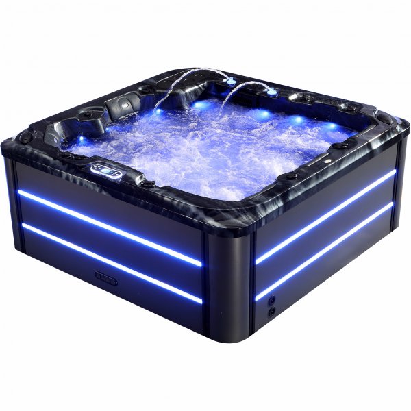 Kylpytynnyri Vivid Dreams WiFi - 5-6 henkilöä | Musta painos | Lyfco Kylpytynnyri Vivid Dreams WiFi - 5-6 henkilöä | Musta painos | Lyfco