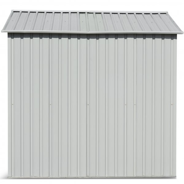 Varasto ja työkaluvaja 5,3m² | Liukuovi | Alustalla | Valkoinen Varasto ja työkaluvaja 5,3m² | Liukuovi | Alustalla | Valkoinen