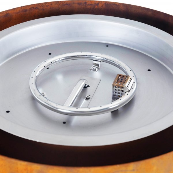 Kaasulämmitteinen takka corten-teräksestä | Ulkokäyttöön | Dorothea Kaasulämmitteinen takka corten-teräksestä | Ulkokäyttöön | Dorothea