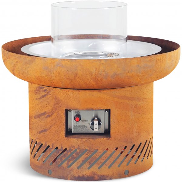 Kaasulämmitteinen takka corten-teräksestä | Ulkokäyttöön | Dorothea Kaasulämmitteinen takka corten-teräksestä | Ulkokäyttöön | Dorothea