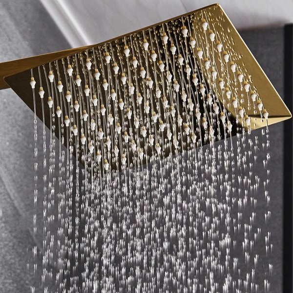 Tydellinen ylsuihkusarja ksisuihkulla | Messinki