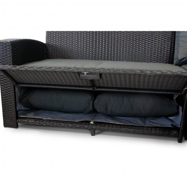 Sohvaryhmä ulkokalusteet | Sisäänrakennettu varastointi | Lyfco Sannäs Sohvaryhmä ulkokalusteet | Sisäänrakennettu varastointi | Lyfco Sannäs