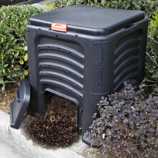 Kuuma komposti 437 litraa ruoka- ja puutarhajätteille Kuuma komposti 437 litraa ruoka- ja puutarhajätteille
