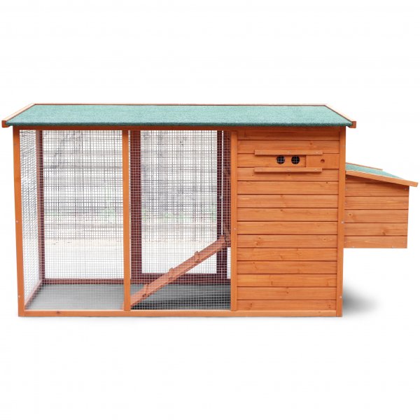 Kanatalo kanapihalla | Kevyesti puhdistettu | T�ydellinen sarja | 2x0,7x1m