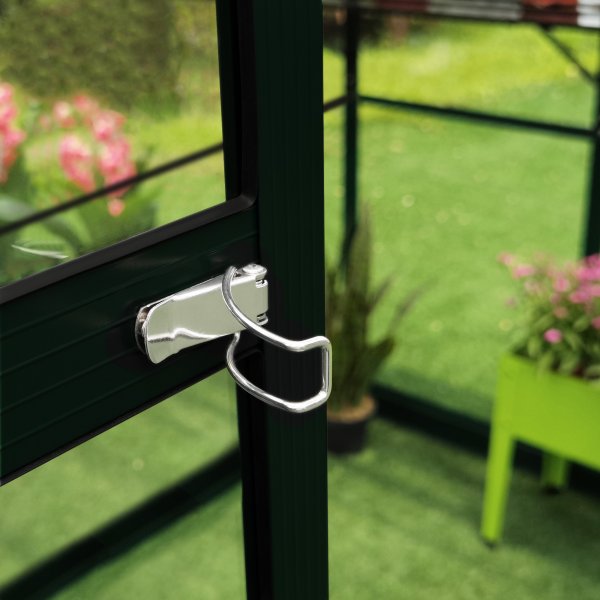 Kasvihuone 3,3m² | 4mm turvalasi | 5 vuoden myrskytakuu Kasvihuone 3,3m² | 4mm turvalasi | 5 vuoden myrskytakuu