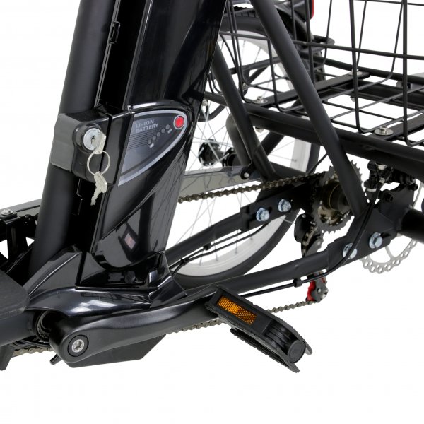 Sähkökäyttöinen kolmipyörä | 6 vaihdetta Shimano | 250W - 10,4Ah | Lyfco Sähkökäyttöinen kolmipyörä | 6 vaihdetta Shimano | 250W - 10,4Ah | Lyfco