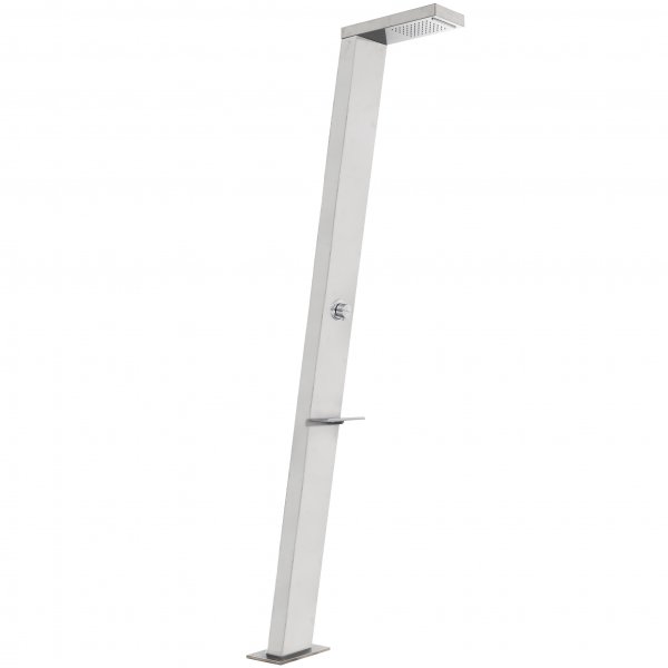 Ulkosuihku yläsuihkulla ja sadesuihkulla | Harjattua ruostumatonta terästä Ulkosuihku yläsuihkulla ja sadesuihkulla | Harjattua ruostumatonta terästä