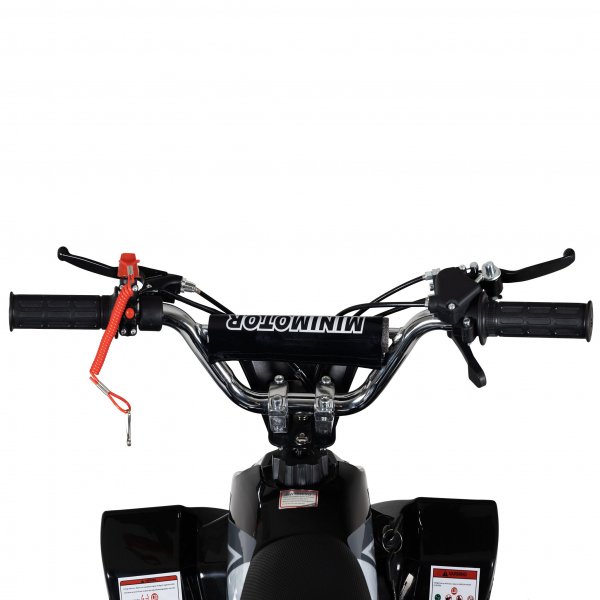 Mini ATV 49 cc bensiini | Erikoispainos | Musta