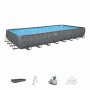 Bestway-allas maan pll 9,6 x 4,9 m - 132 cm syv | Power Steel (56623)