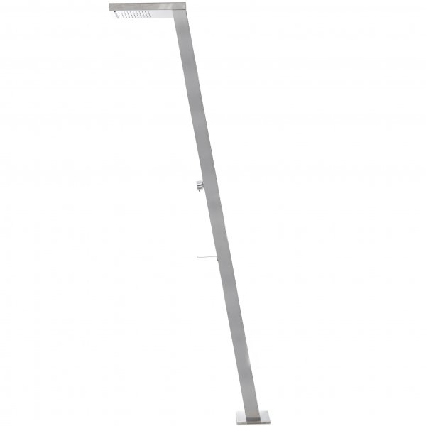 Ulkosuihku yläsuihkulla ja sadesuihkulla | Harjattua ruostumatonta terästä Ulkosuihku yläsuihkulla ja sadesuihkulla | Harjattua ruostumatonta terästä