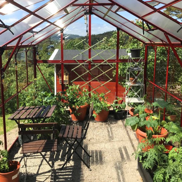 Kasvihuone 9,6 m | 4mm turvalasi | 5 vuoden myrskytakuu