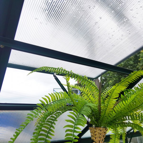 Kasvihuone 3,3m² | 4mm turvalasi | 5 vuoden myrskytakuu Kasvihuone 3,3m² | 4mm turvalasi | 5 vuoden myrskytakuu