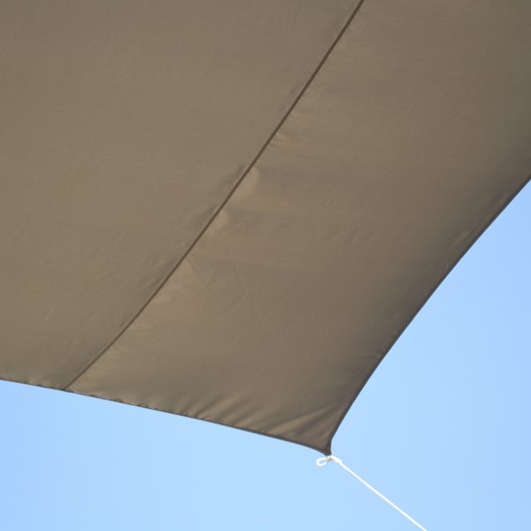 Aurinkopurje 4x4m | Neliöllinen | harmaa Aurinkopurje 4x4m | Neliöllinen | harmaa