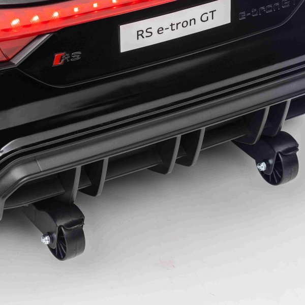 Lasten sähköauto Audi RS e-tron GT | 12V - 2x25W | 7Ah | Musta Lasten sähköauto Audi RS e-tron GT | 12V - 2x25W | 7Ah | Musta