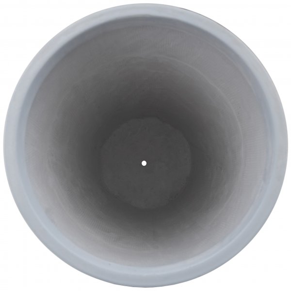 Kuituvahvistettu ulkoruukku - Korkea pyre malli - Vaaleanharmaa