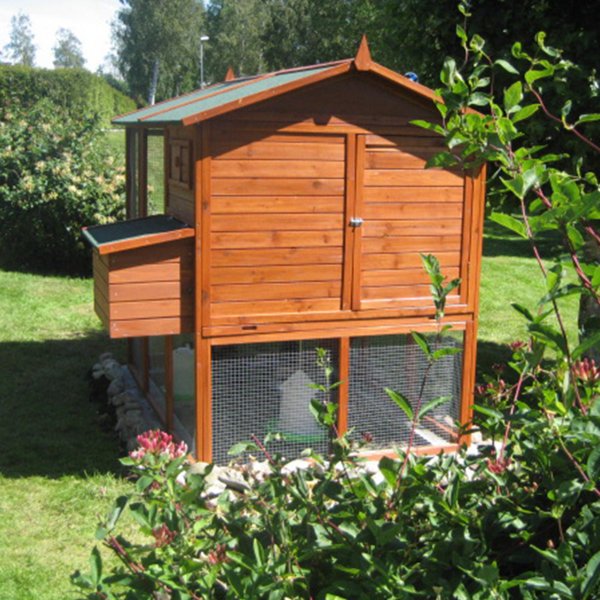 Kanatalo kanapihalla | Kevyesti puhdistettu | Täydellinen sarja | 1,9x1,7x1,6m Kanatalo kanapihalla | Kevyesti puhdistettu | Täydellinen sarja | 1,9x1,7x1,6m