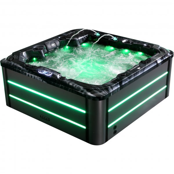 Kylpytynnyri Vivid Dreams WiFi - 5-6 henkilöä | Musta painos | Lyfco Kylpytynnyri Vivid Dreams WiFi - 5-6 henkilöä | Musta painos | Lyfco