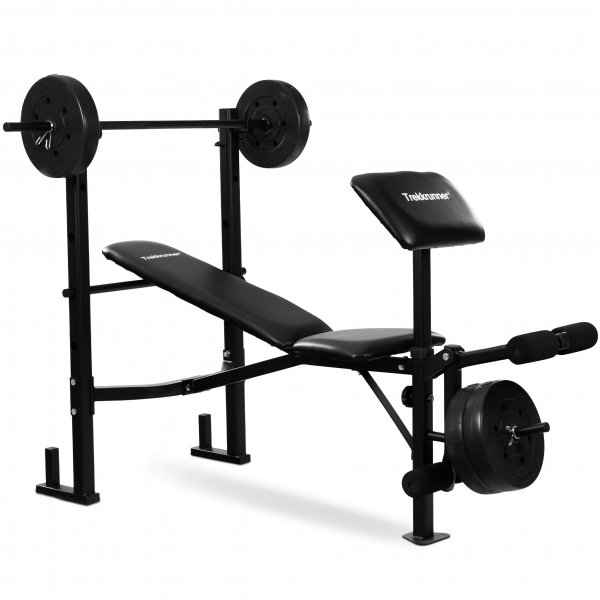 Harjoituspenkki / Barbell setti Viking | Lat Tower, tanko ja painot Harjoituspenkki / Barbell setti Viking | Lat Tower, tanko ja painot