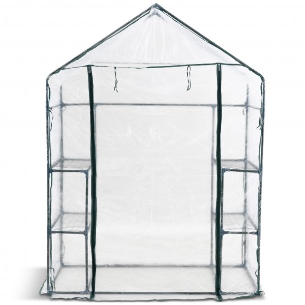 Pieni muovinen kasvihuone 1m� | Ter�srunko PVC-pinnoitteella