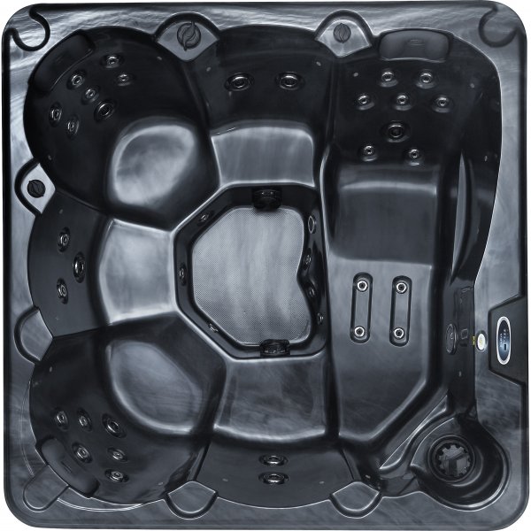 Kylpytynnyri Poseidon Blackline - 5-6 henkilöä | Lyfco Kylpytynnyri Poseidon Blackline - 5-6 henkilöä | Lyfco