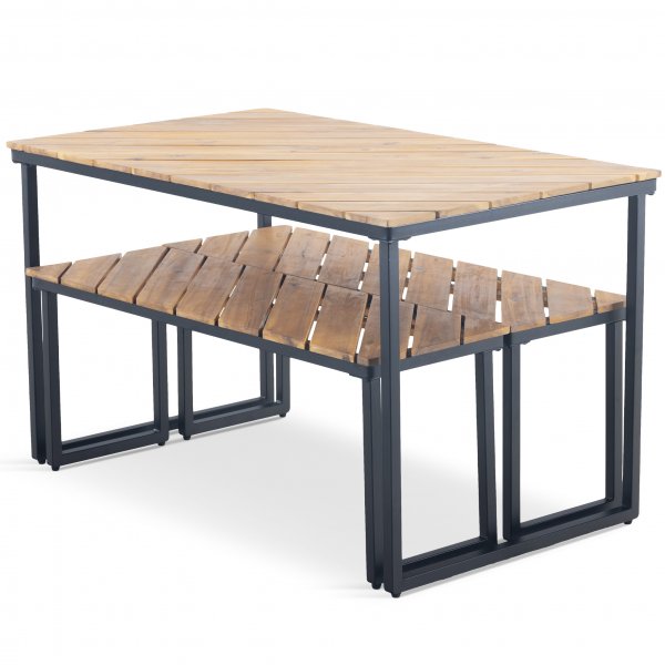 Pyt ja penkit | Ulkokalusteet | Akaasia | 4 paikkaa | Lyfco ja