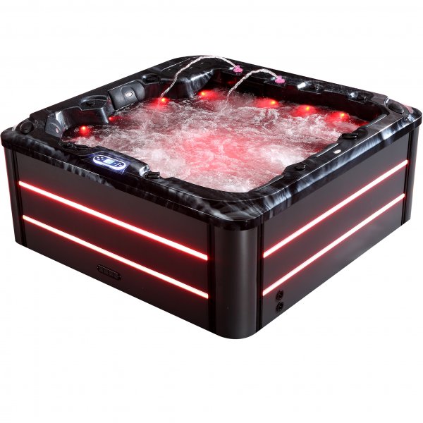 Kylpytynnyri Vivid Dreams WiFi - 5-6 henkilöä | Musta painos | Lyfco Kylpytynnyri Vivid Dreams WiFi - 5-6 henkilöä | Musta painos | Lyfco