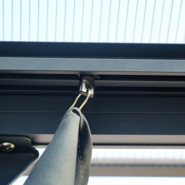 Paviljonki premium 4x3m | Katto kanavamuovia