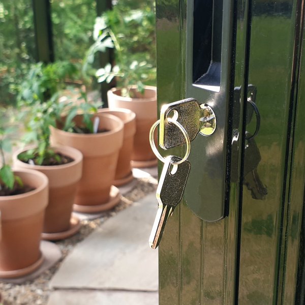 Oranssi/huvimaja 10 m | Kuusikulmainen kasvihuone | Turvalasi