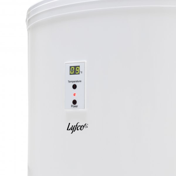 Juhlajäähdytin 30L | Hiljainen | Tilaa 40 tölkille | Valkoinen Juhlajäähdytin 30L | Hiljainen | Tilaa 40 tölkille | Valkoinen