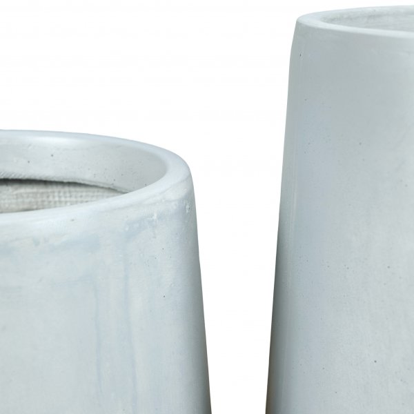 Kuituvahvisteiset ulkoruukut | 2 kpl | Vaalean harmaa Kuituvahvisteiset ulkoruukut | 2 kpl | Vaalean harmaa