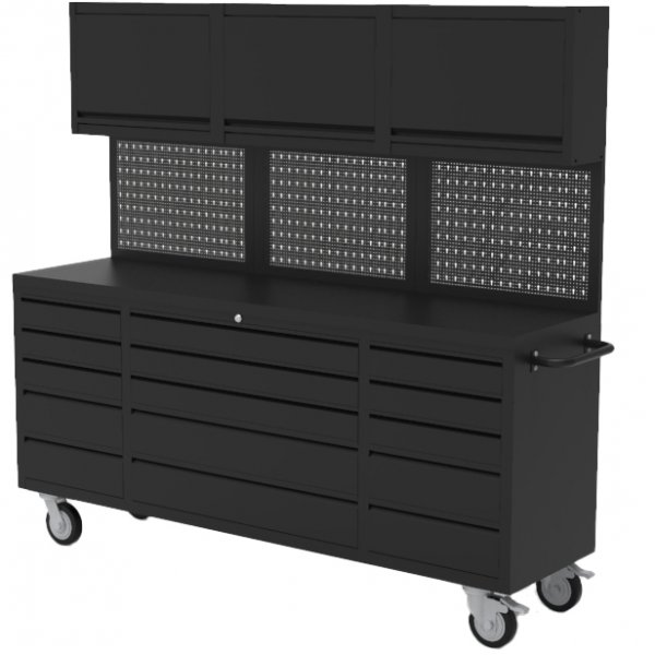 Täydellinen autotallin sisustus pyörillä Täydellinen autotallin sisustus pyörillä