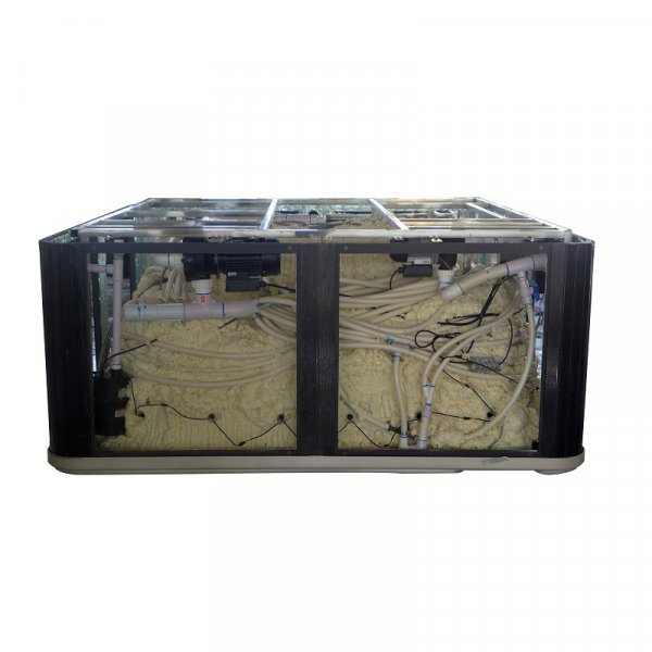 Kylpytynnyri Atlantis Dreams WiFi Blackline - 6 henkil | Lyfco