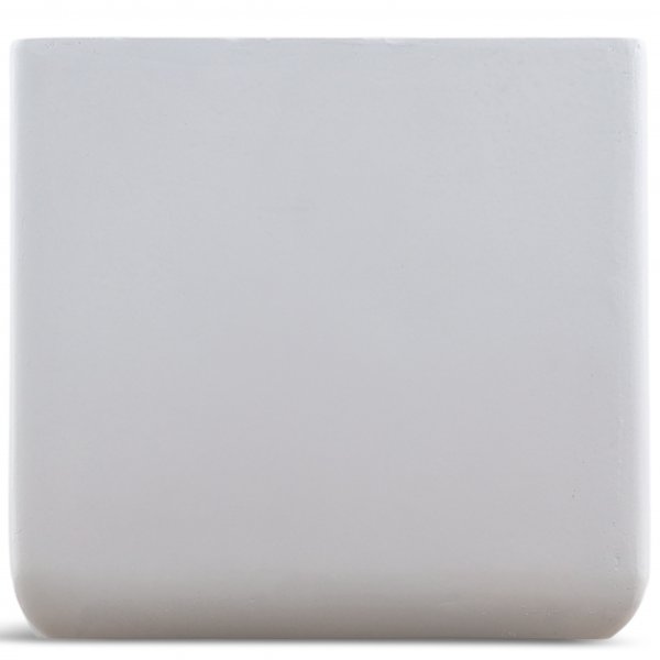 Kuituvahvisteiset ulkoruukut - Kuution muotoinen - Valkoinen