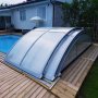 Altaan katto 4x8m sivuovella | Liukuva - Alumiini