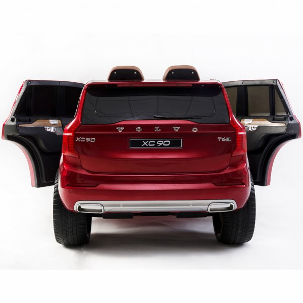 Lasten shkauto Volvo XC90 | Premium | 12V - 2x35W | Lakattu punainen