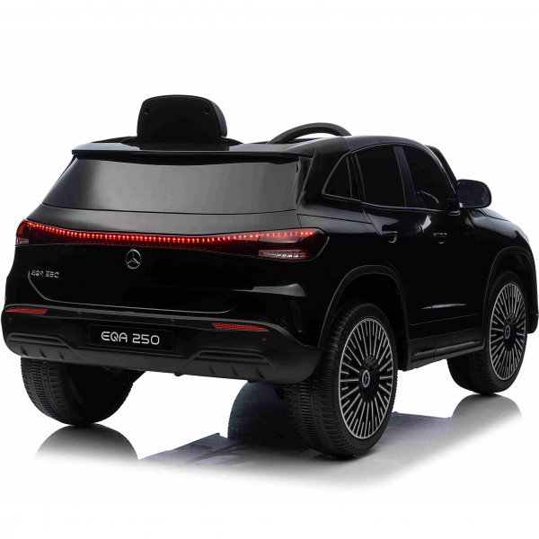 Sähköauto lapsille Mercedes EQA | 12V - 35w | 10 Ah | Musta Sähköauto lapsille Mercedes EQA | 12V - 35w | 10 Ah | Musta