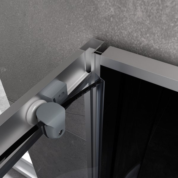 Täydellinen tyylikäs suihkukaappi | Sadesuihku | Alumiini Täydellinen tyylikäs suihkukaappi | Sadesuihku | Alumiini