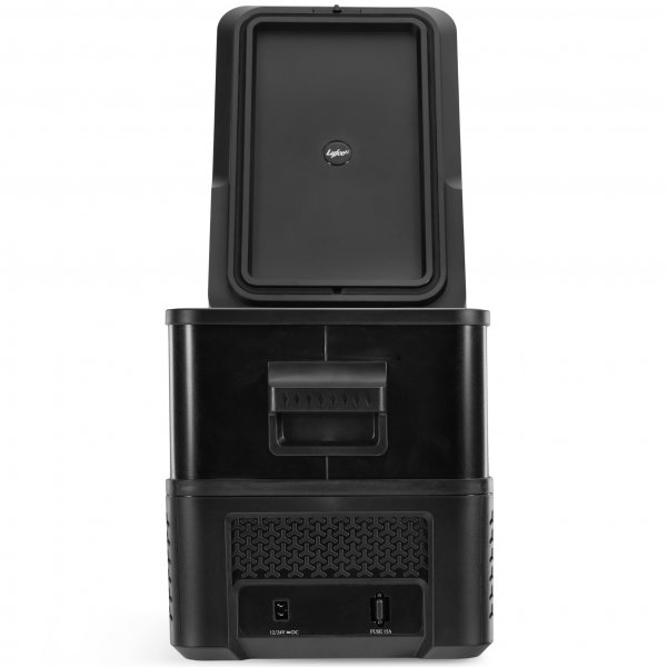 Kannettava jäähdytyslaatikko 27,4L sähkökompressorilla Kannettava jäähdytyslaatikko 27,4L sähkökompressorilla