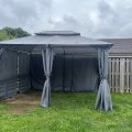 Asiakaskuva Paviljonki 4x3m paviljongiseinillä | Harmaa