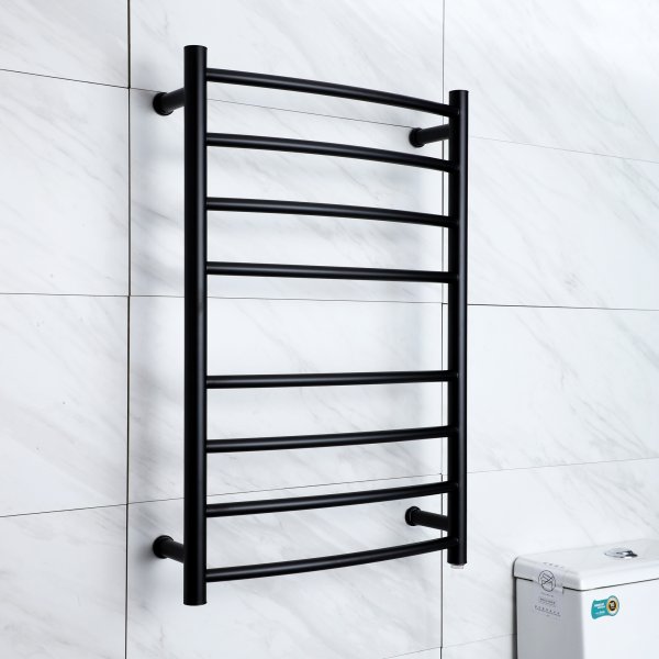 Sähköinen pyyhekuivain 52x78x12,5cm | Musta Sähköinen pyyhekuivain 52x78x12,5cm | Musta