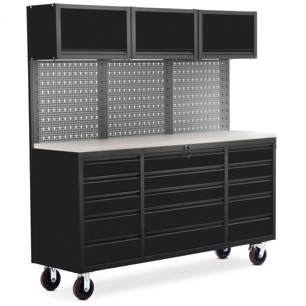 Täydellinen autotallin sisustus pyörillä Täydellinen autotallin sisustus pyörillä