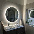 Asiakaskuva Py�re� kylpyhuonepeili 100cm | LED-valaistus ja huurtumisenesto